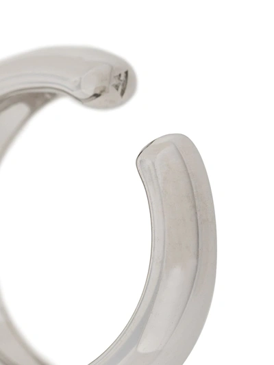 Tom Wood Thick Ear Cuff In Silver