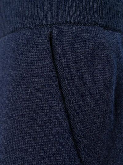 Barrie Flared Track Pants In Blue