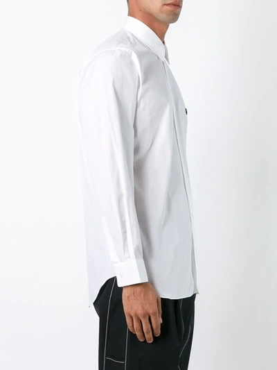 Shop Comme Des Garçons Play Mini Heart Shirt In White