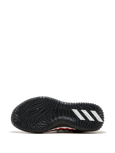 Adidas Originals Dame4 Bape Sneakers In Red