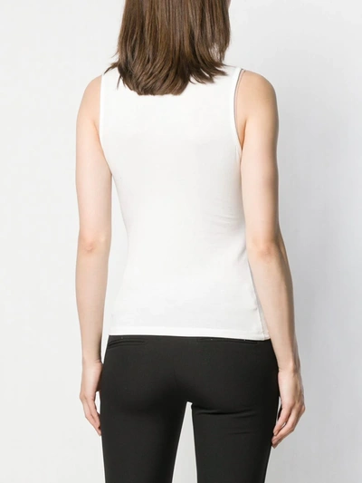 Philipp Plein 38 Original Tank Top In White