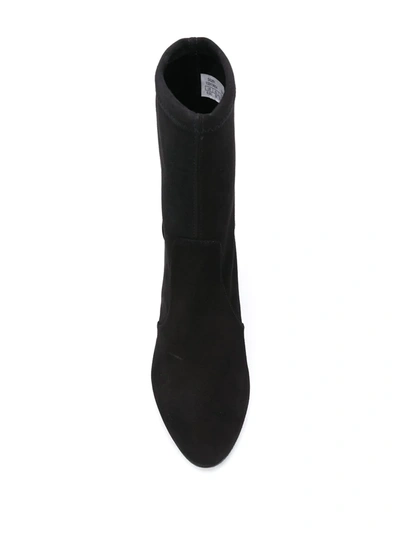 Shop Stuart Weitzman Yuliana 80mm Mid-calf Boots In Black