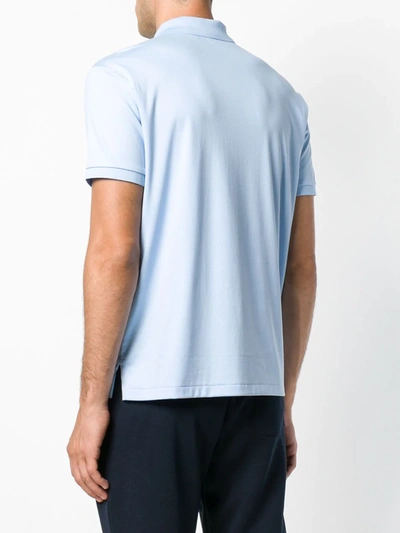 Shop Polo Ralph Lauren Basic Polo Shirt In Blue