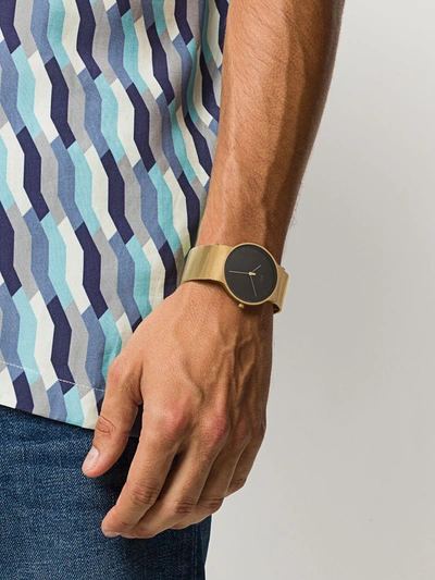 Braun Watches Bn0211 38mm Watch In Gold