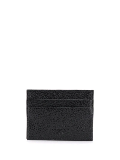 Shop Philipp Plein Logo Credit Card Holder In Black