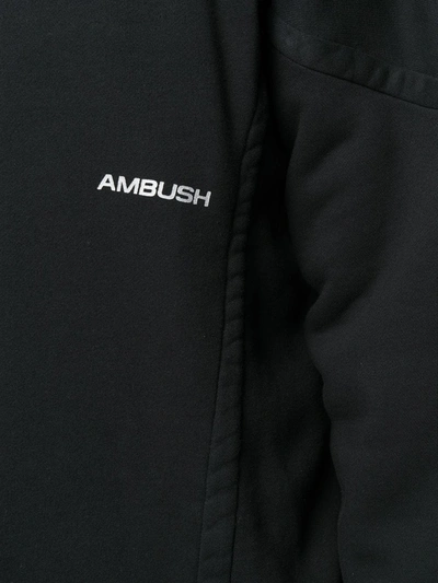 Shop Ambush Logo Print Sweatshirt In Black