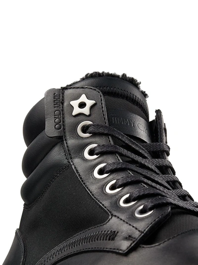 Shop Jimmy Choo Ankle-length Odin Boots In Black