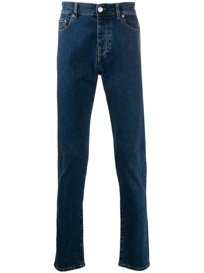 Shop Katharine Hamnett Mick Slim-fit Trousers In Blue