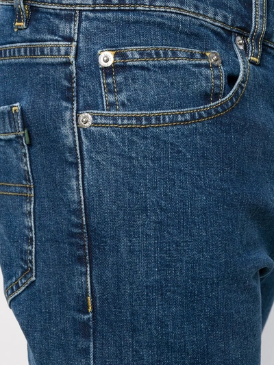 Shop Katharine Hamnett Mick Slim-fit Trousers In Blue