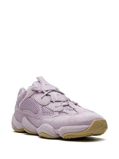 Shop Adidas Originals Yeezy 500 "soft Vision" Sneakers In Purple