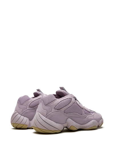 Shop Adidas Originals Yeezy 500 "soft Vision" Sneakers In Purple