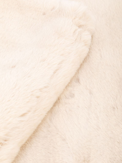 Shop Apparis Jules Faux-fur Pillowcase In Neutrals