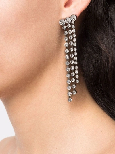 Shop Isabel Marant A Wild Shore Earrings In Silver