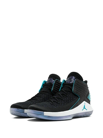 Shop Jordan Air  32 Sneakers In Black