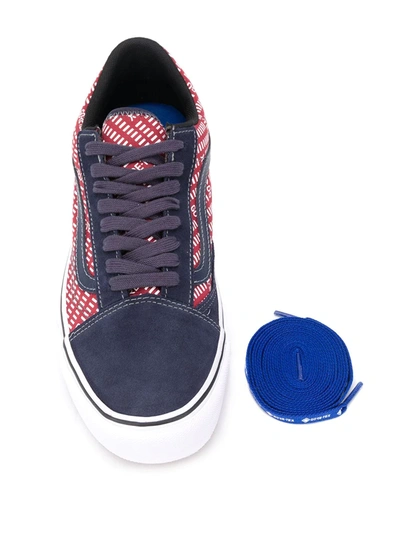 Shop Vans Old Skool Gore-tex Sneakers In Blue