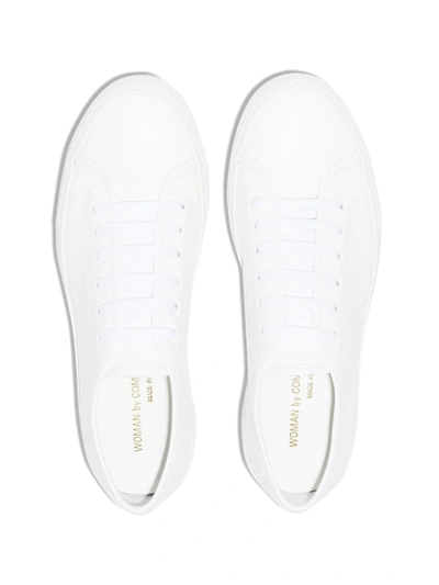 Shop Common Projects Tournament Low Super Sneakers In White