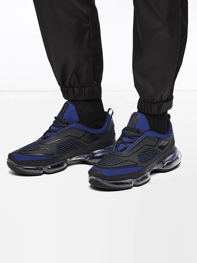 Shop Prada Cloudbust Air Low-top Sneakers In Blue
