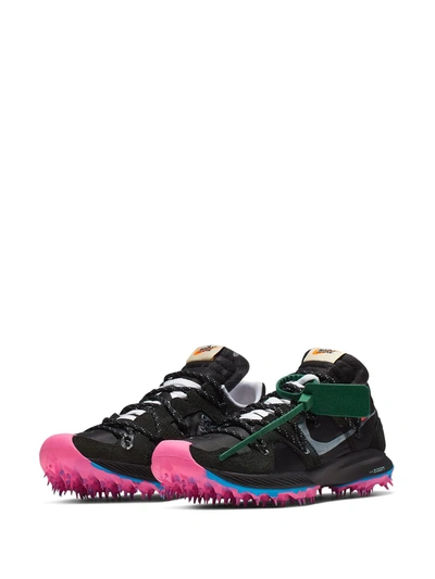 NIKE X OFF-WHITE ZOOM TERRA KIGER 5运动鞋 - 黑色