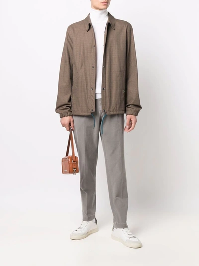 Dell'oglio Fine Knit Roll Neck Jumper In White