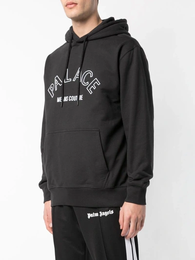 Palace Couture Hoodie In Black