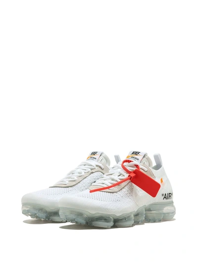 Nike The 10 Air Vapormax Flyknit Sneakers In White