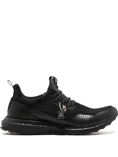 Shop Adidas Originals X Haven Ultraboost Uncaged "triple Black" Sneakers