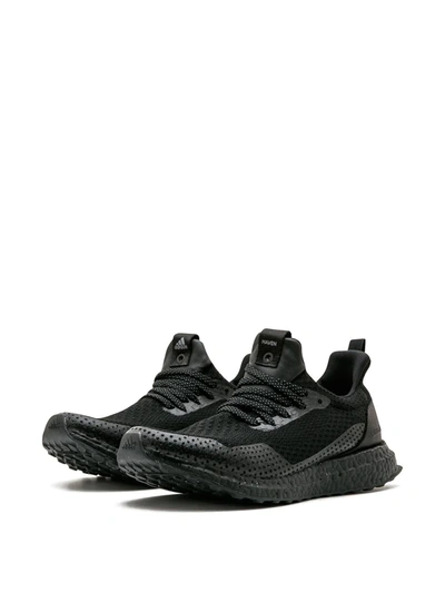 Shop Adidas Originals X Haven Ultraboost Uncaged "triple Black" Sneakers