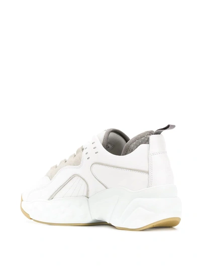 Shop Acne Studios Manhattan Sneakers In White