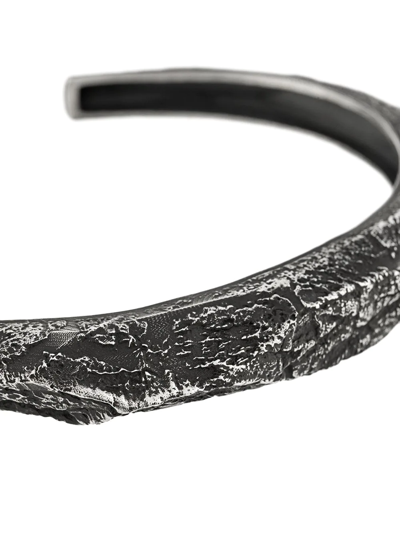 Shop Nove25 Hammered Cuff Bracelet In Metallic