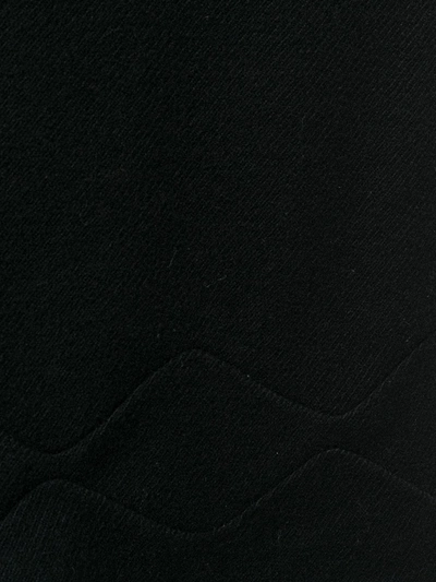 Pre-owned Jil Sander Vintage Scallop Stitch Detail Skirt In Black