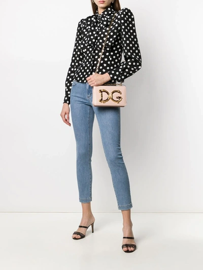 Shop Dolce & Gabbana Skinny Cropped Jeans In Blue