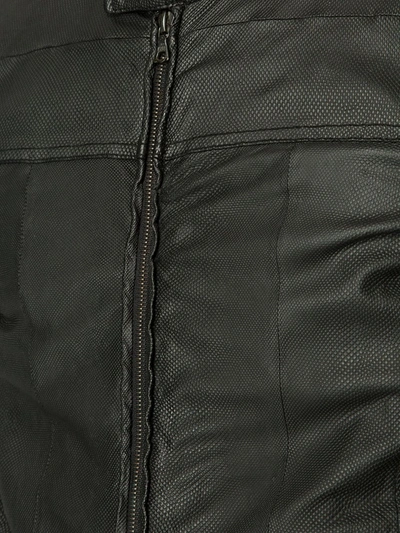 Shop Drome Worn Effect Jacket In Black