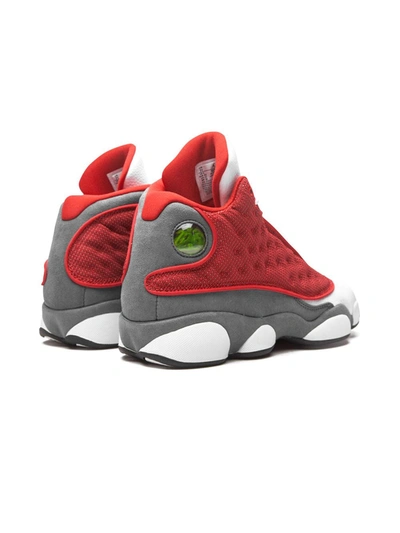 Shop Jordan Air  13 "red Flint" Sneakers In White