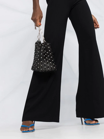 Galvan Signature Corset Jumpsuit In Black