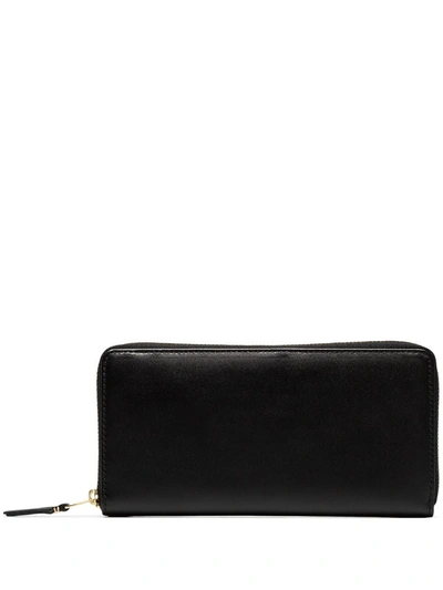 Shop Comme Des Garçons Continental Wallet In Black