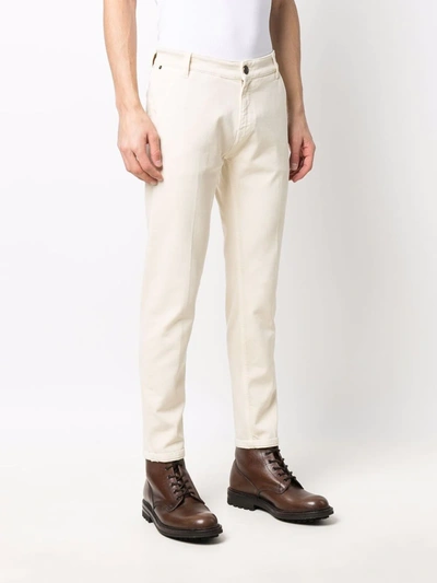 Shop Pt01 Mid-rise Skinny Jeans In Nude