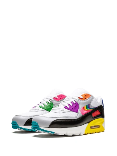 Shop Nike Air Max 90 "be True" Sneakers In White