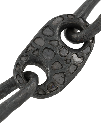 Parts Of Four Small Link Bracelet In Grey