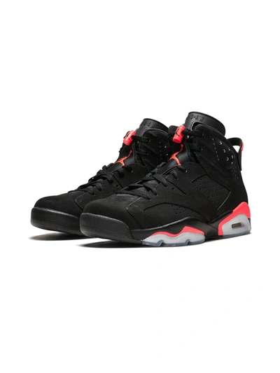 Jordan Air  6 Retro "infrared" Sneakers In Black