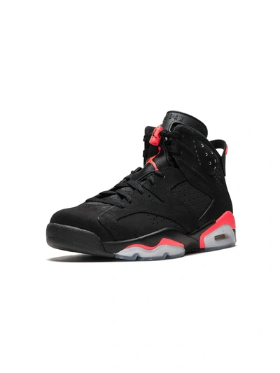 Jordan Air  6 Retro "infrared" Sneakers In Black