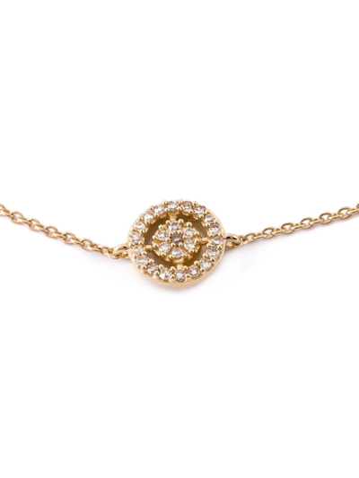 Shop Astley Clarke 14kt Gold Mini 'icon Arura' Diamond Bracelet In Metallic