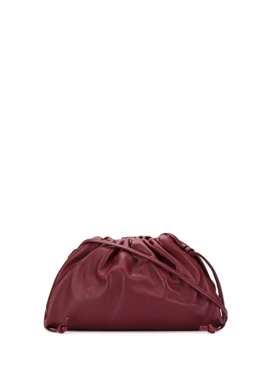 Shop Bottega Veneta The Mini Pouch Bag In Red