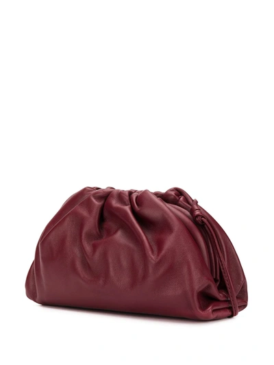 Shop Bottega Veneta The Mini Pouch Bag In Red
