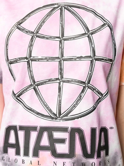 Mcq By Alexander Mcqueen Tie-dye Graphic Print T-shirt In Purple