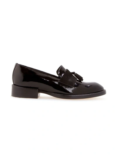 Shop Studio Chofakian Studio 15 Patent Leather Loafers In Black