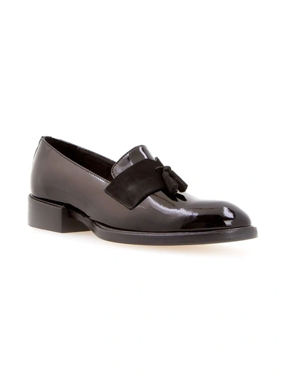 Shop Studio Chofakian Studio 15 Patent Leather Loafers In Black