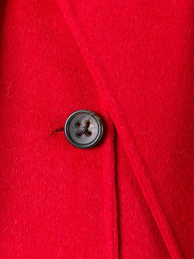 AGNONA 超大款双排扣外套 - 红色