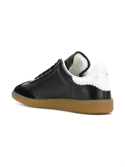 Shop Isabel Marant Bryce Vintage Sneakers In Black