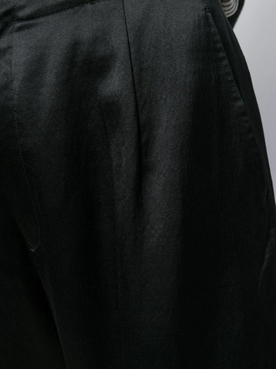 Pre-owned Yohji Yamamoto '1990s Wide-leg Trousers In Black