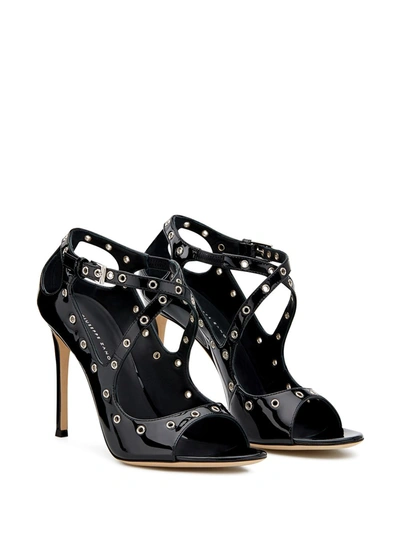 Shop Giuseppe Zanotti Alyson Sandals In Black